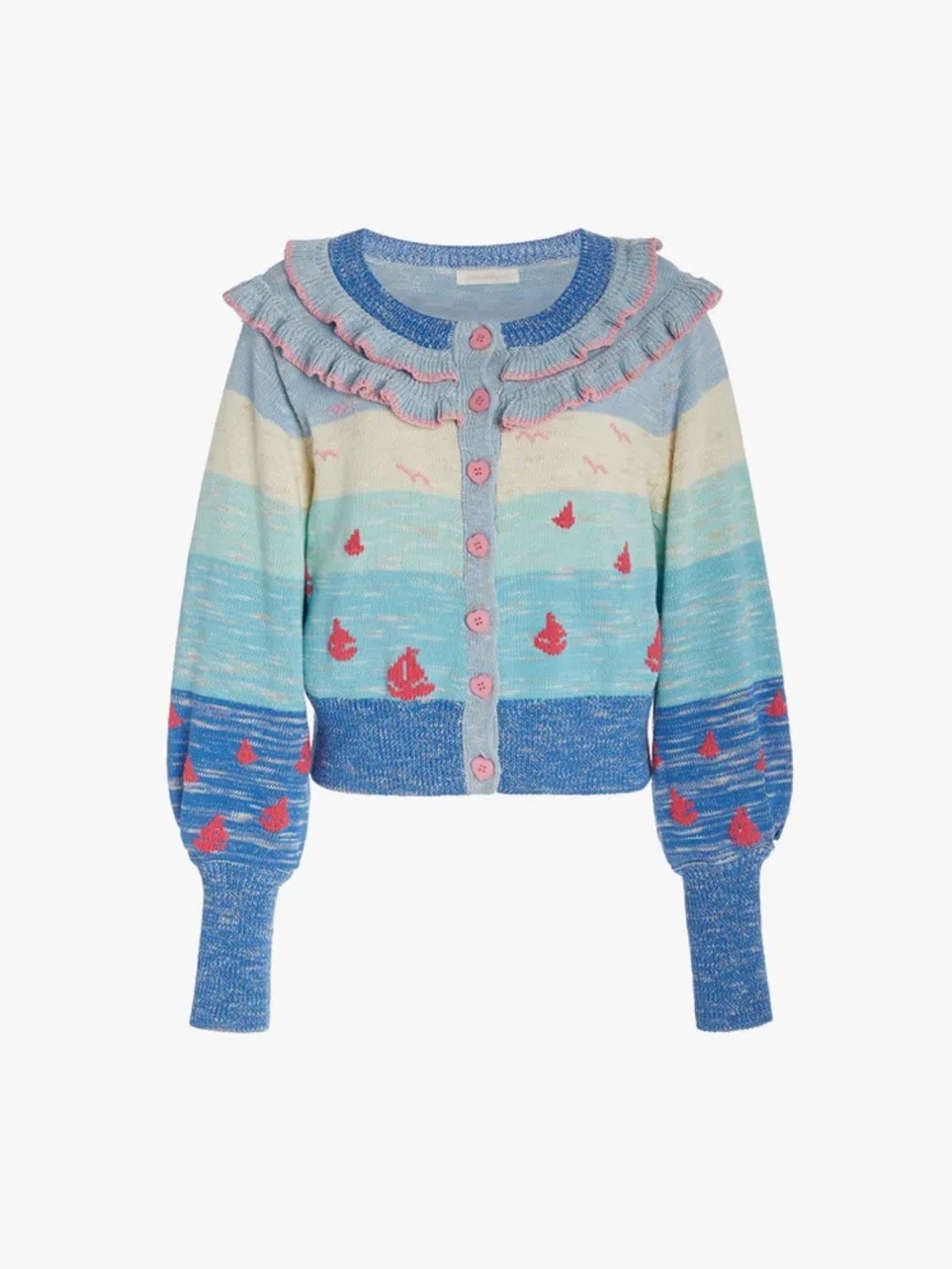 LoveShackFancy Meyers Sailboat Cardigan